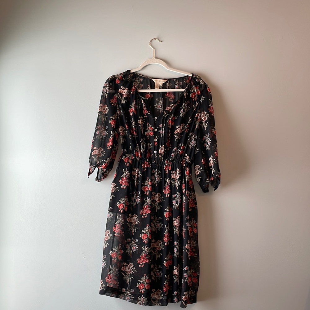 The territory ahead 100% silk dress